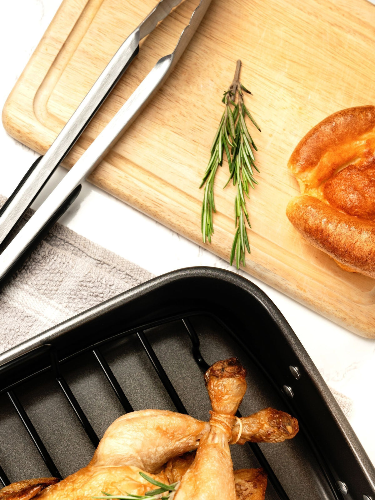 Luxe Grey 40cm Roaster Rack