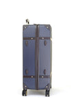 Rock navy vintage suitcase large 88L TSA lock, UK version