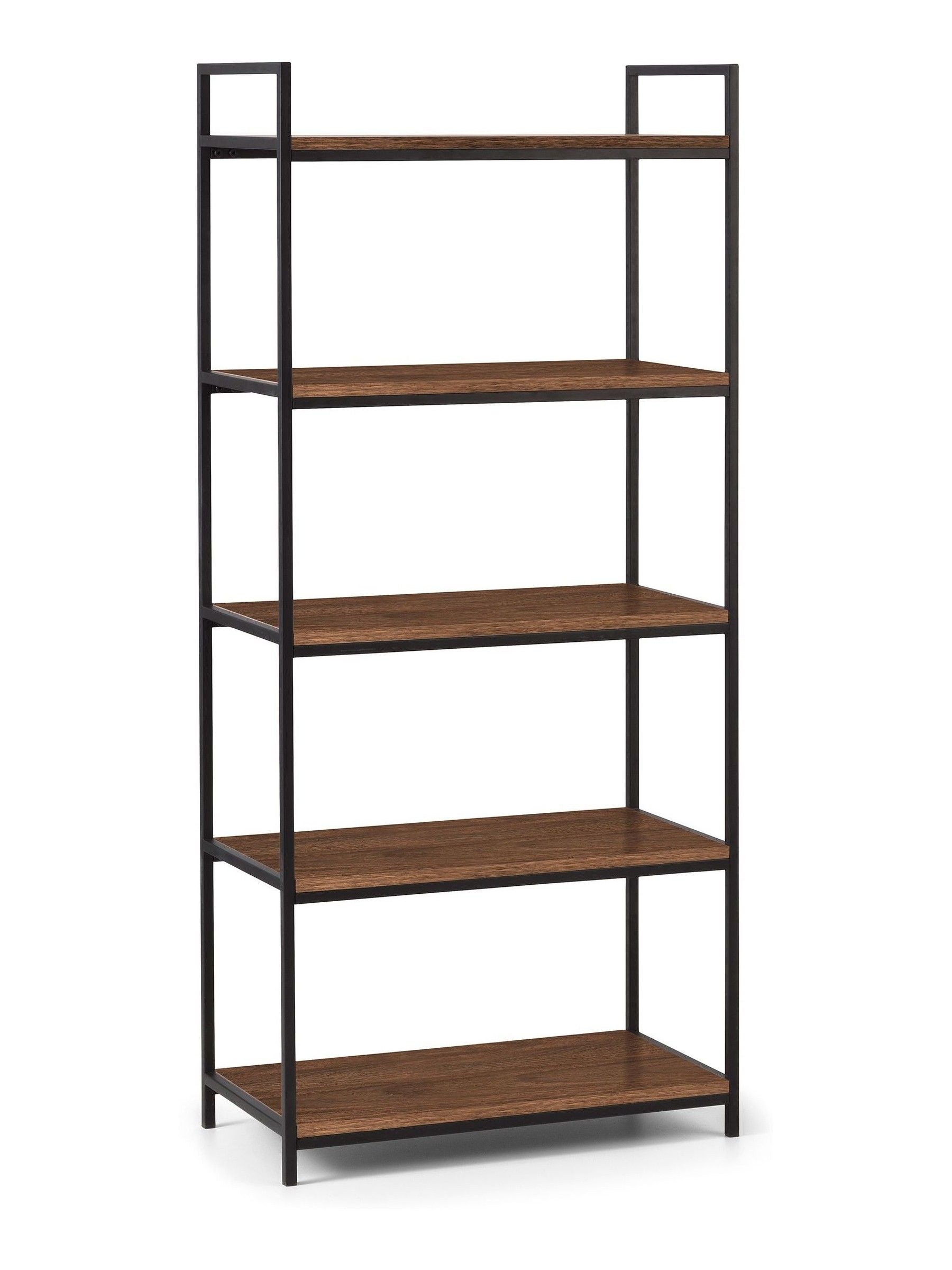 Julian Bowen Brown Tribeca tall bookcase, UK version