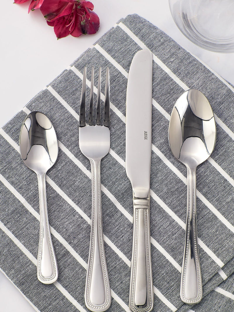 Judge Silver Bead 24 piece cutlery set, UK version
