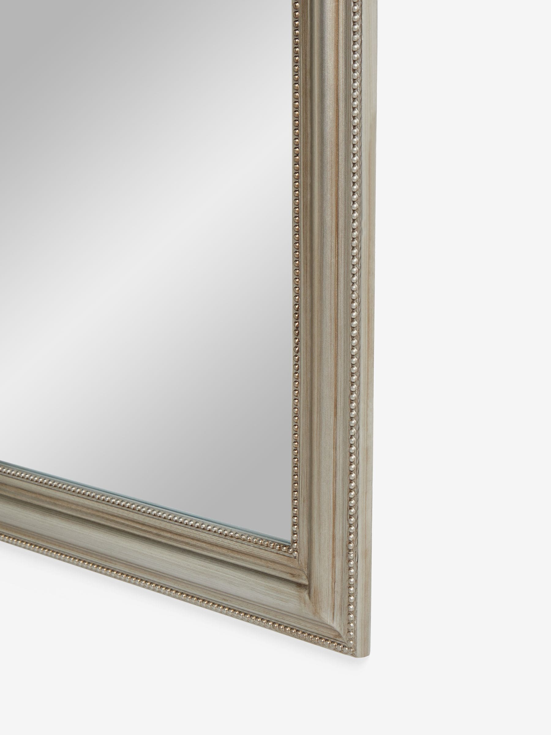 Champagne gold beaded arch full length mirror 155cm - British product