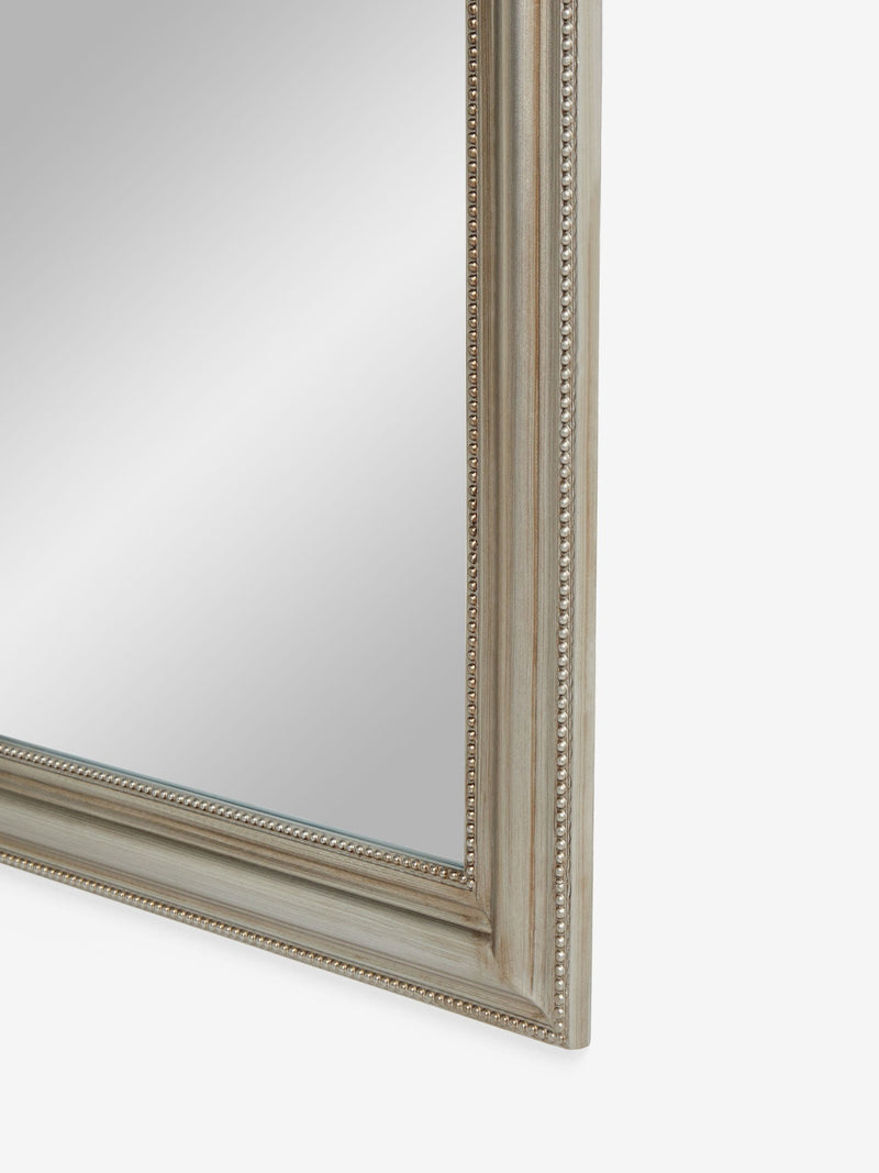 Champagne gold beaded arch full length mirror 155cm - British product