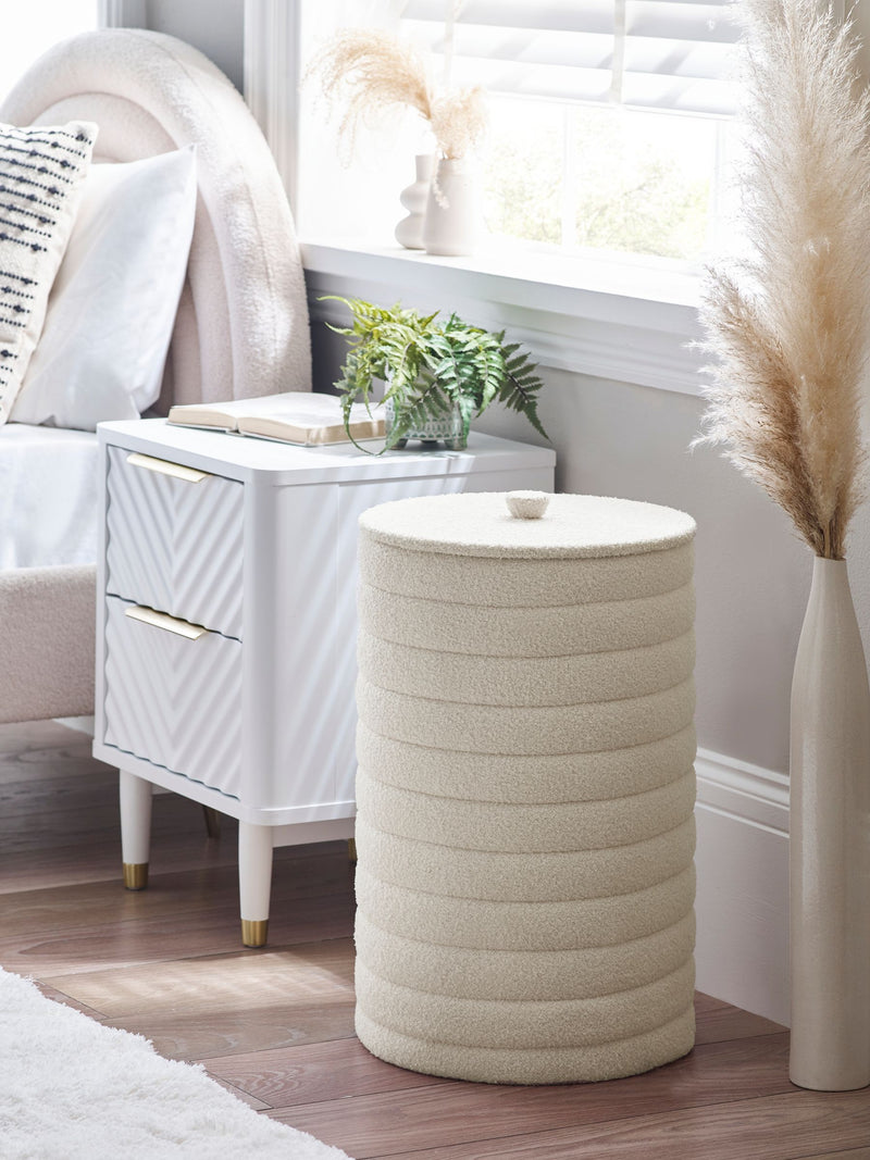 Natural Corner Laundry Hamper