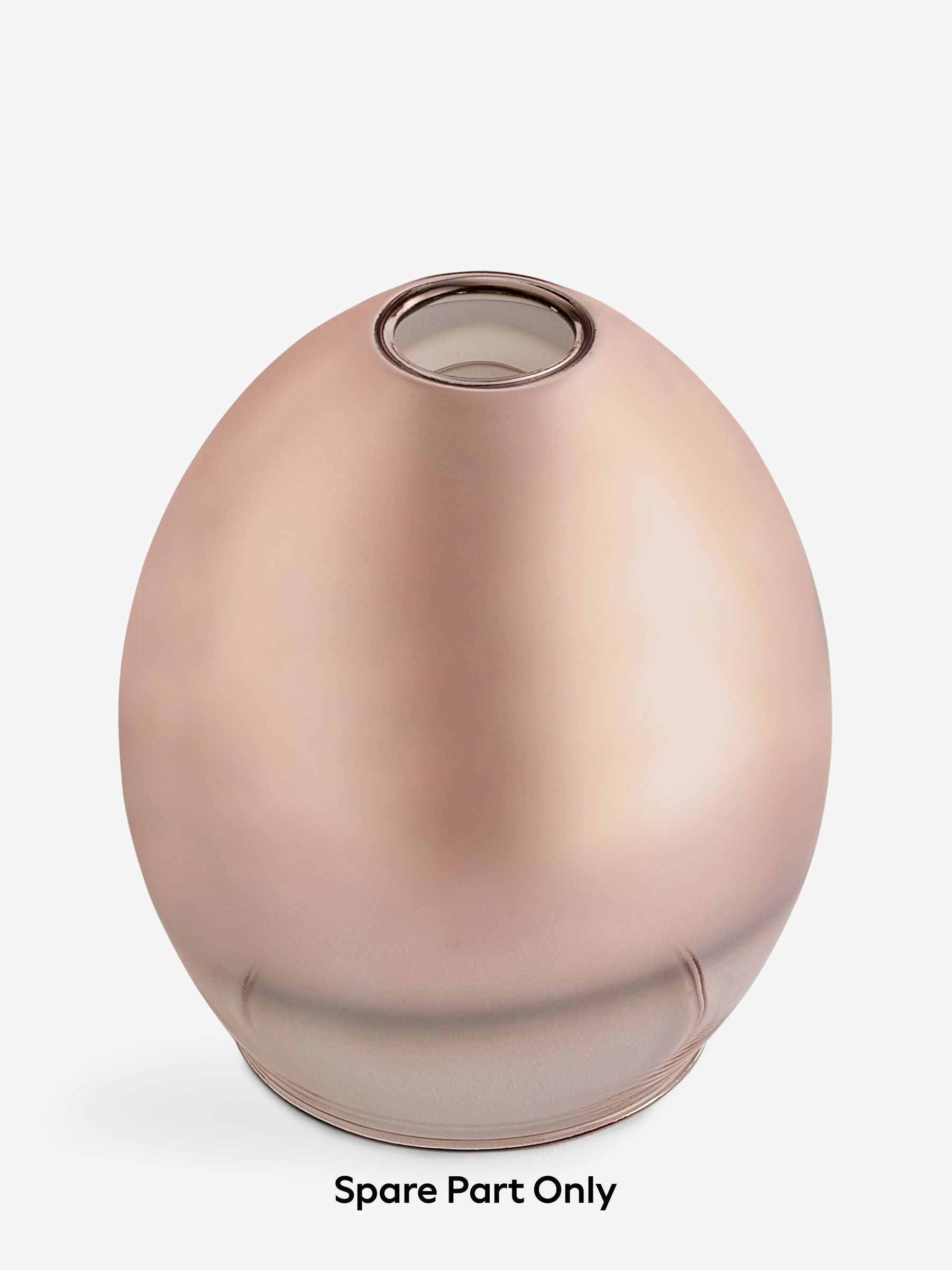 Rose Gold Bella glass spare part 12cm - British product