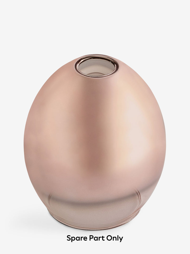 Rose Gold Bella glass spare part 12cm - British product