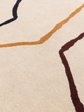 Asiatic Rugs Natural Reef Linear wool rug - British product