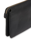 Whistles Black Elita double pouch clutch, UK version