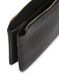 Whistles Black Elita double pouch clutch, UK version