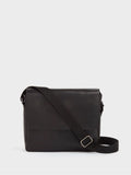 Osprey London Chestnut Brown Carter Saddle Leather Large Messenger Bag