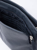 Lakeland Leather Navy Ambleside cross-body bag, imported from the UK