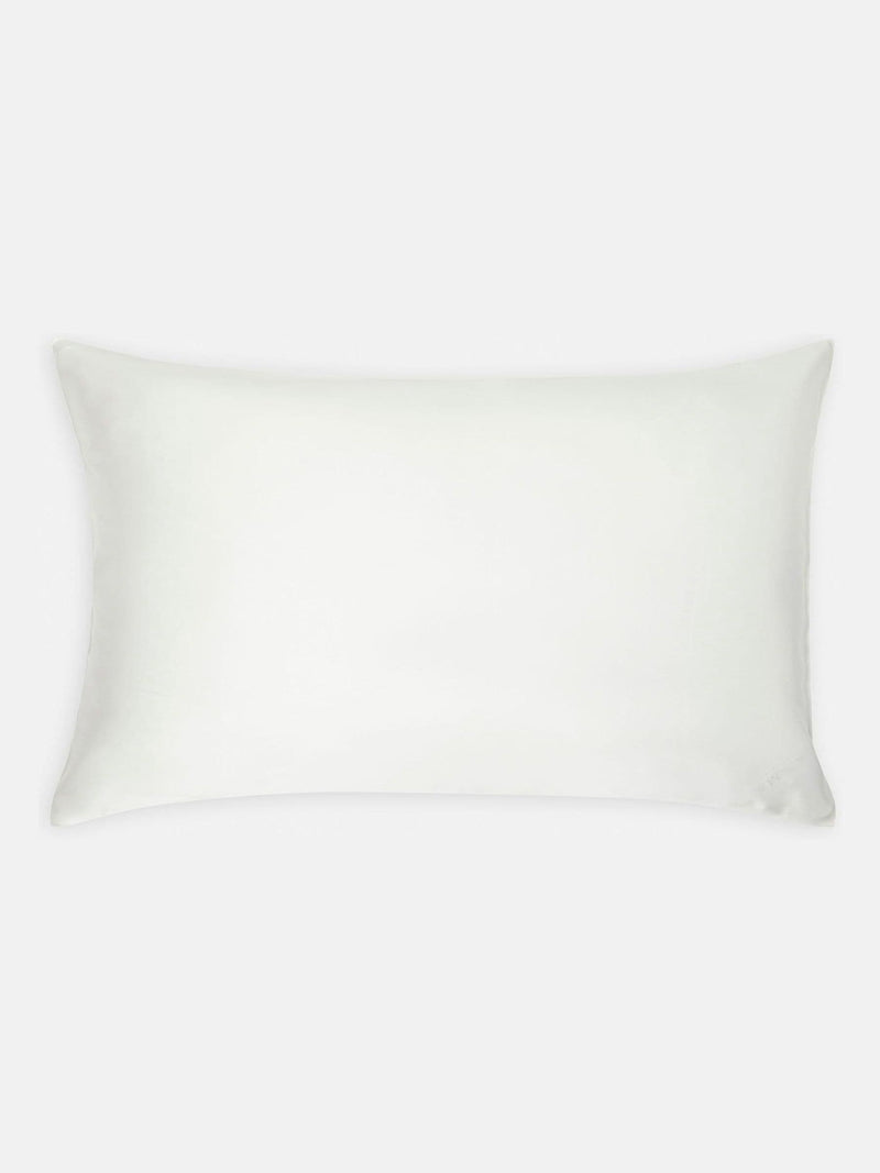 Jasper Conran white silk pillowcase 22 momme - British product