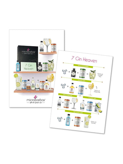 MicroBarBox 7 Gin Heaven Gin Gavesæt