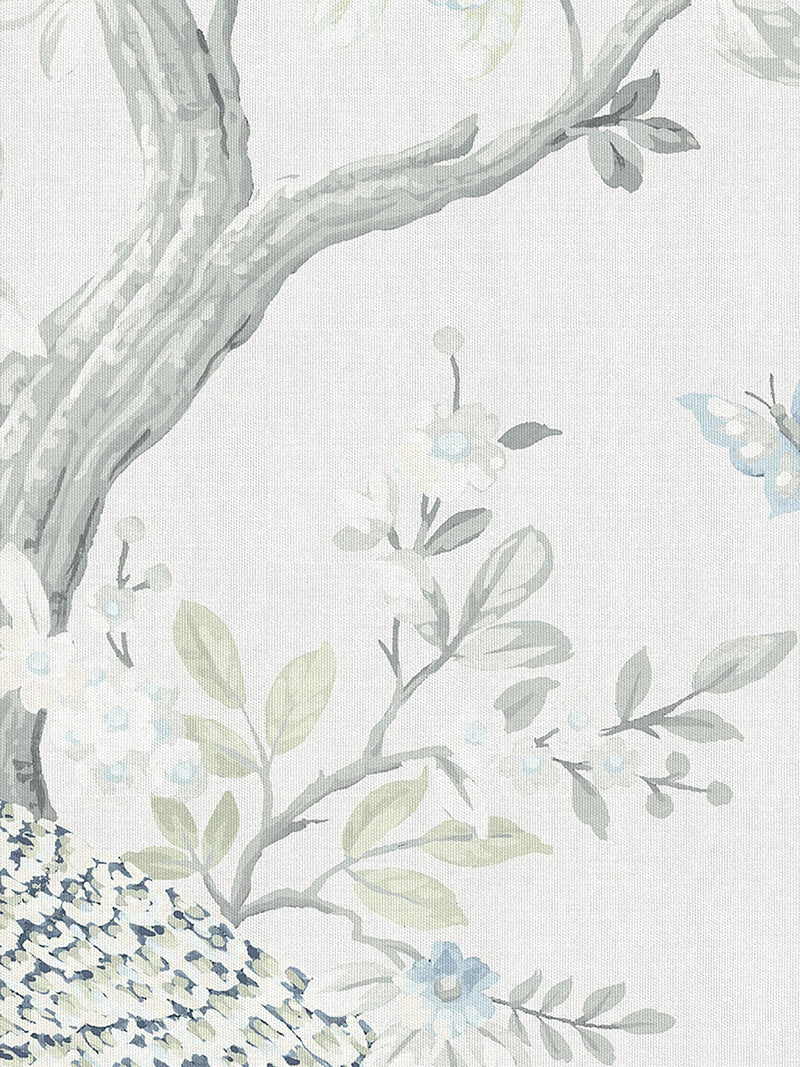 Laura Ashley Belvedere midnight blue cotton fabric 140cm wide (British brand)