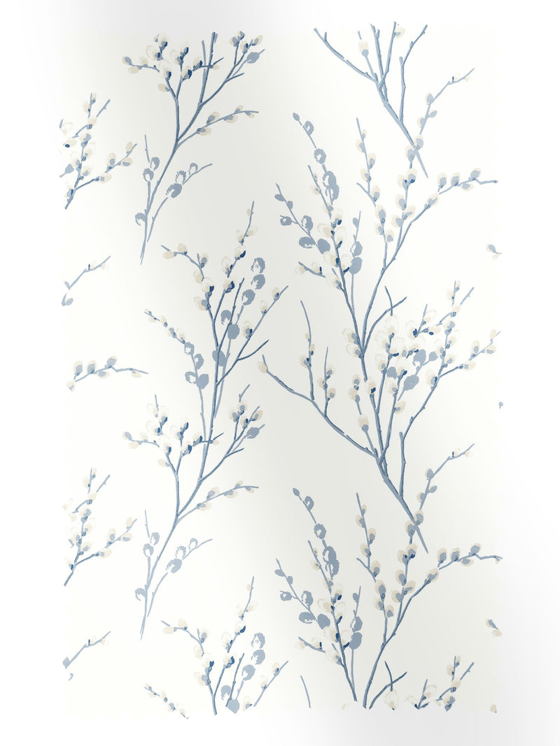 Laura Ashley Seaspray Blue Pussy Willow fabric - British product