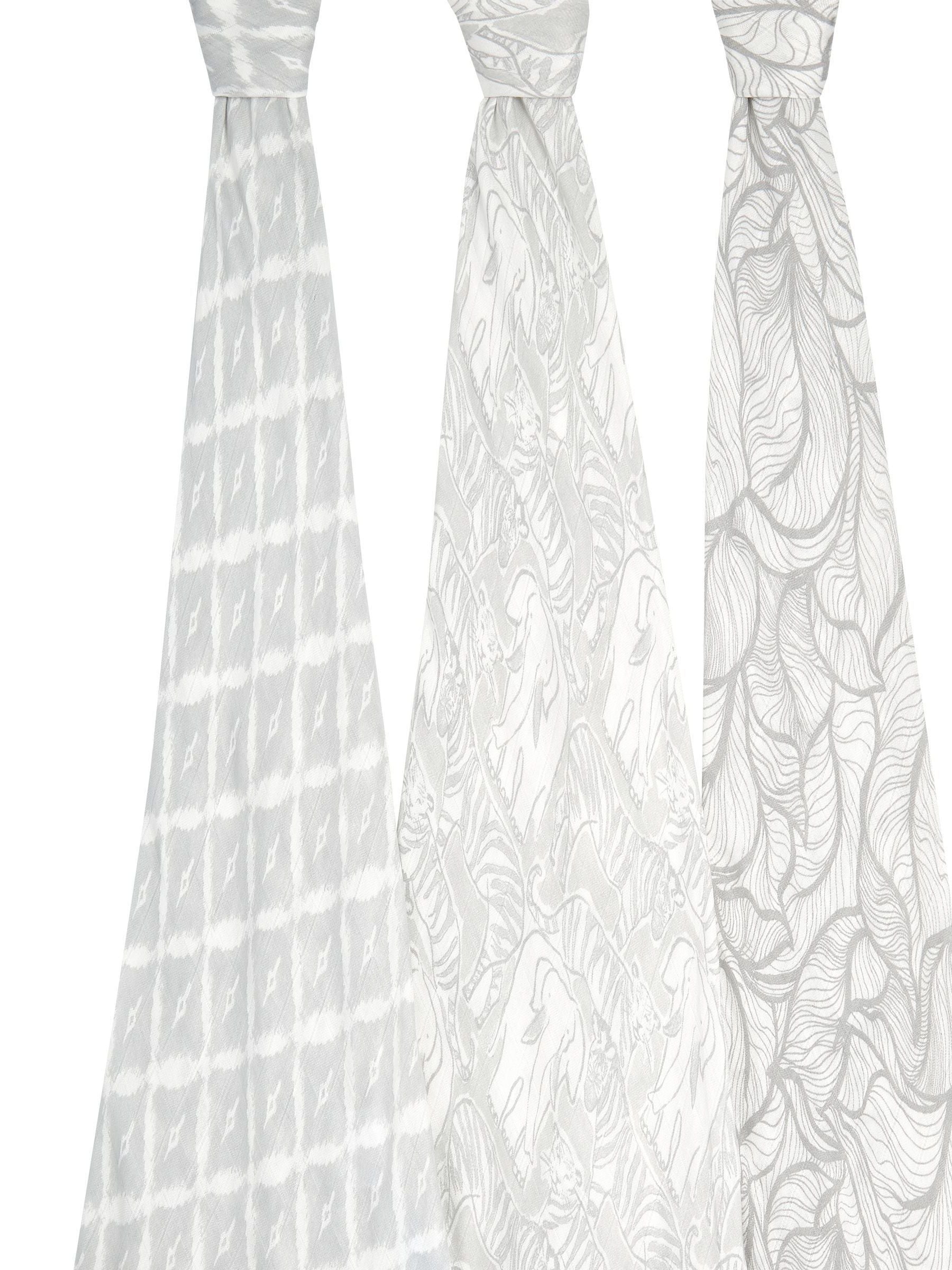aden + anais grey muslin blankets 3 pack - British product