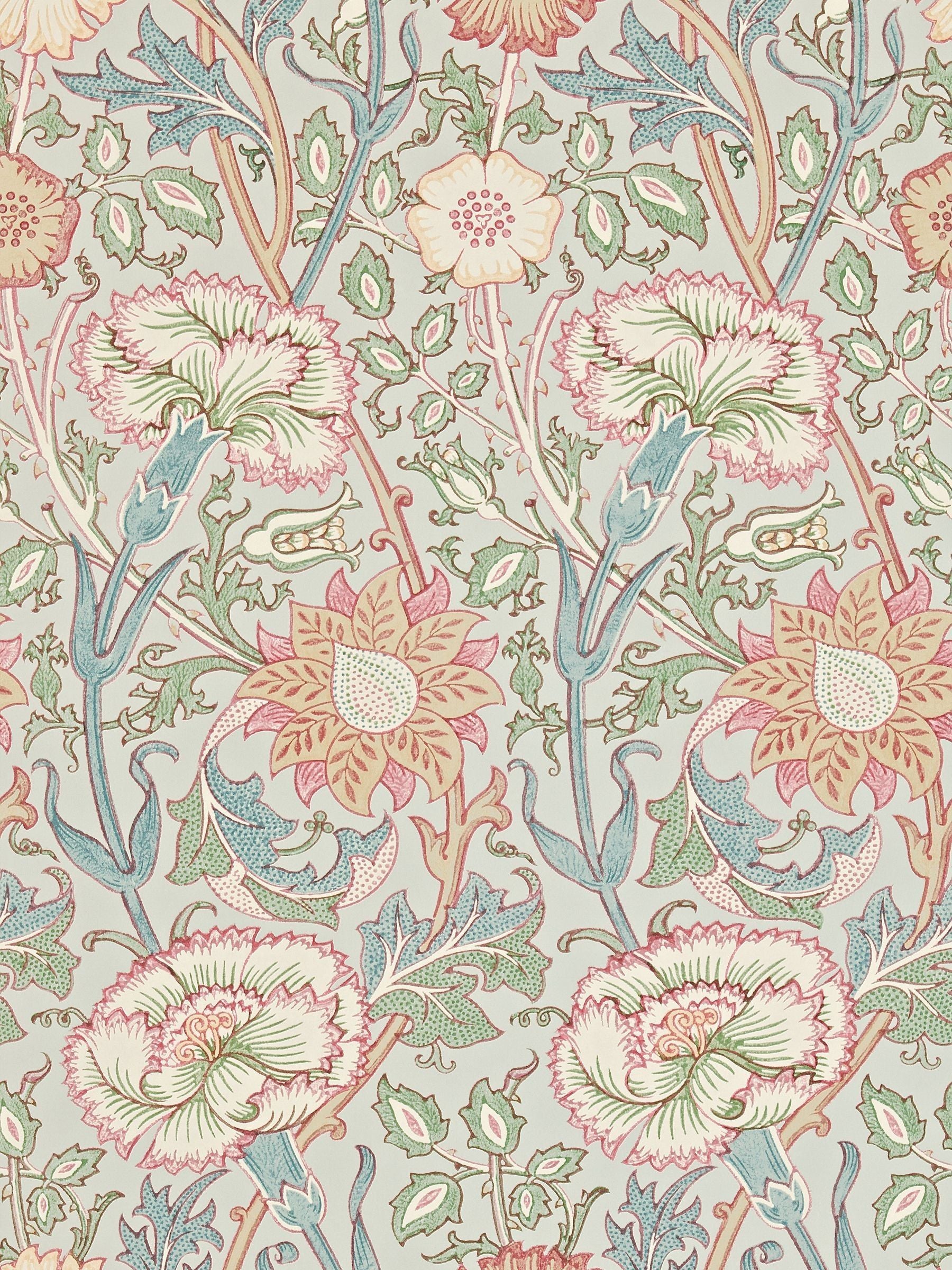 Morris & Co. Pink Pink Rose wallpaper design, imported from the UK