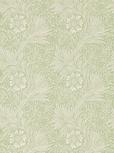 Next Morris & Co. Green Marigold Wallpaper- Buy online at McGrocer