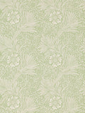 Morris & Co. Green Marigold wallpaper, imported from the UK