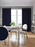 Laura Ashley Midnight Blue Swanson fabric by the metre (British brand)