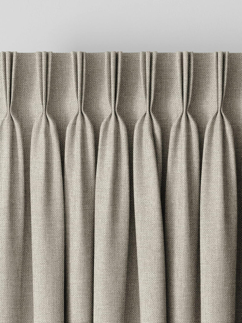 Harvi oatmeal made to measure curtains, UK version