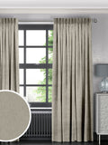 Harvi oatmeal made to measure curtains, UK version