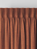 Harvi rust orange made to measure curtains - British product