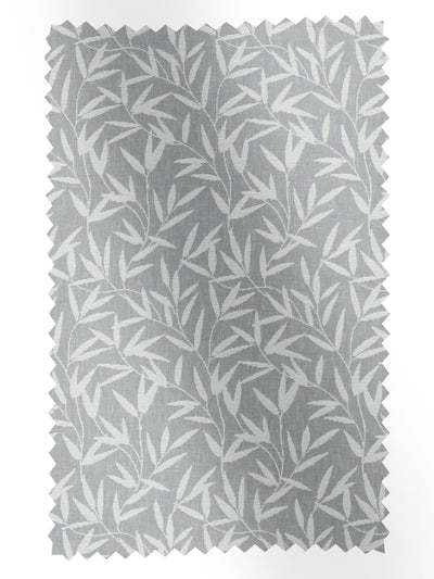Next Laura Ashley Steel Grey Willow Leaf Fabric By The Metre- Buy online at McGrocer