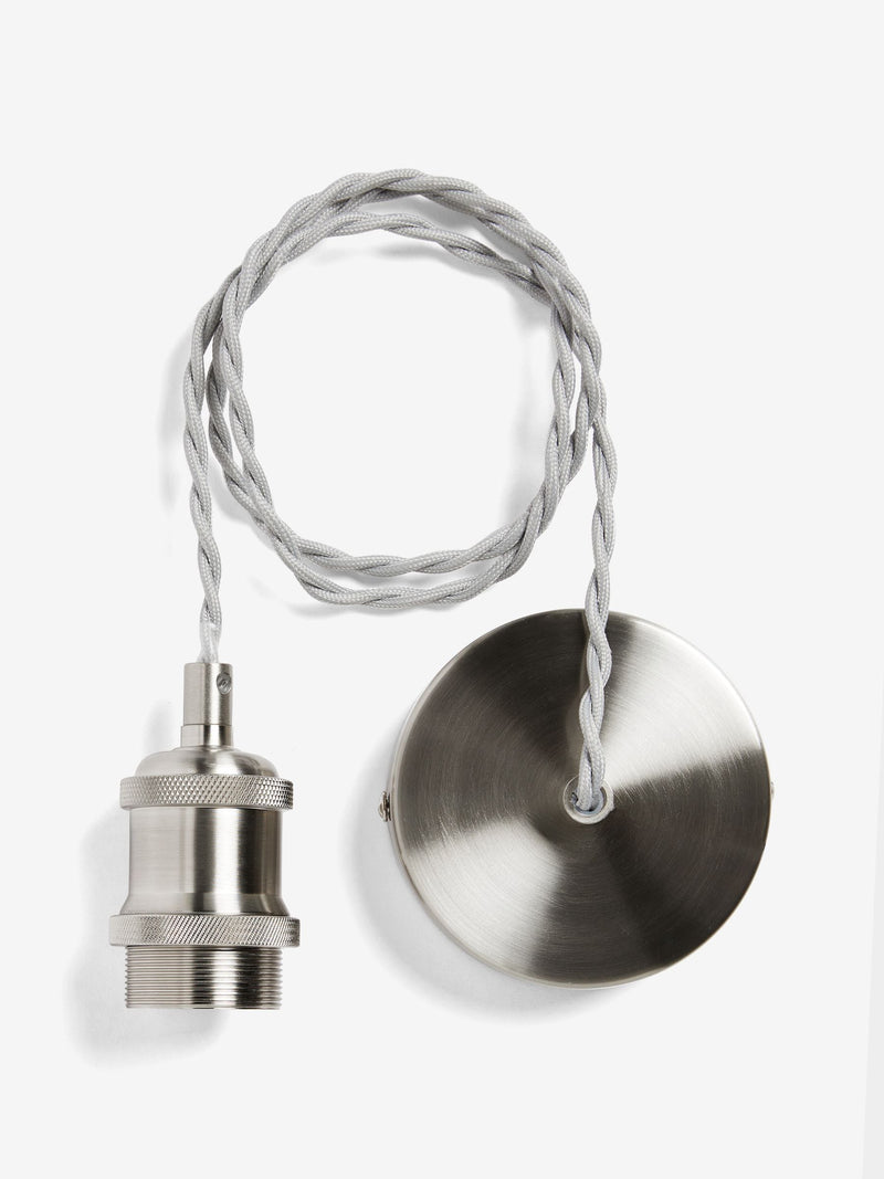 Brushed Chrome Gloucester cable kit, imported from the UK