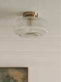Next Brass Lexington flush ceiling light (British brand)