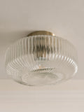 Next Brass Lexington flush ceiling light (British brand)