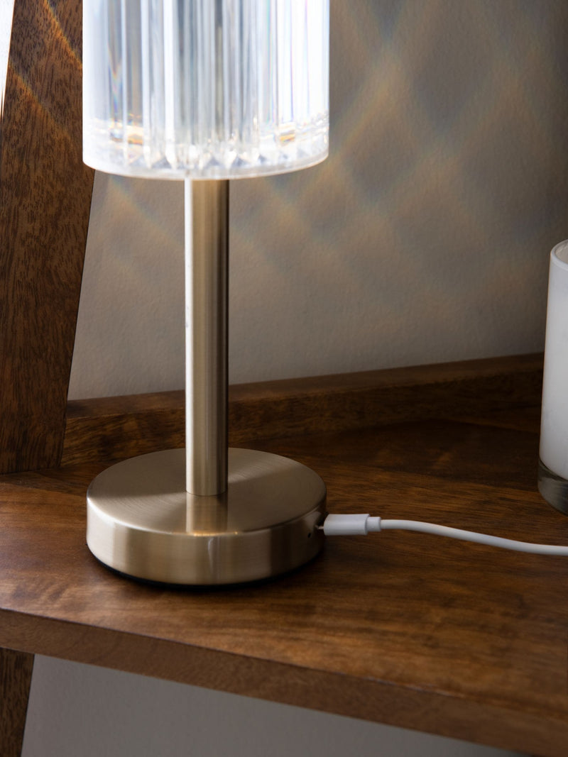 Lampe de table sans fil rechargeable Albus, importée du Royaume-Uni