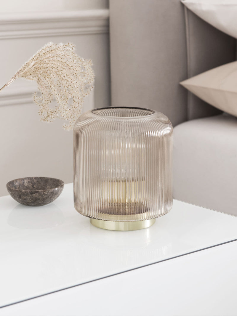 Mink Brown Evie Battery Operated Ambient Lamp