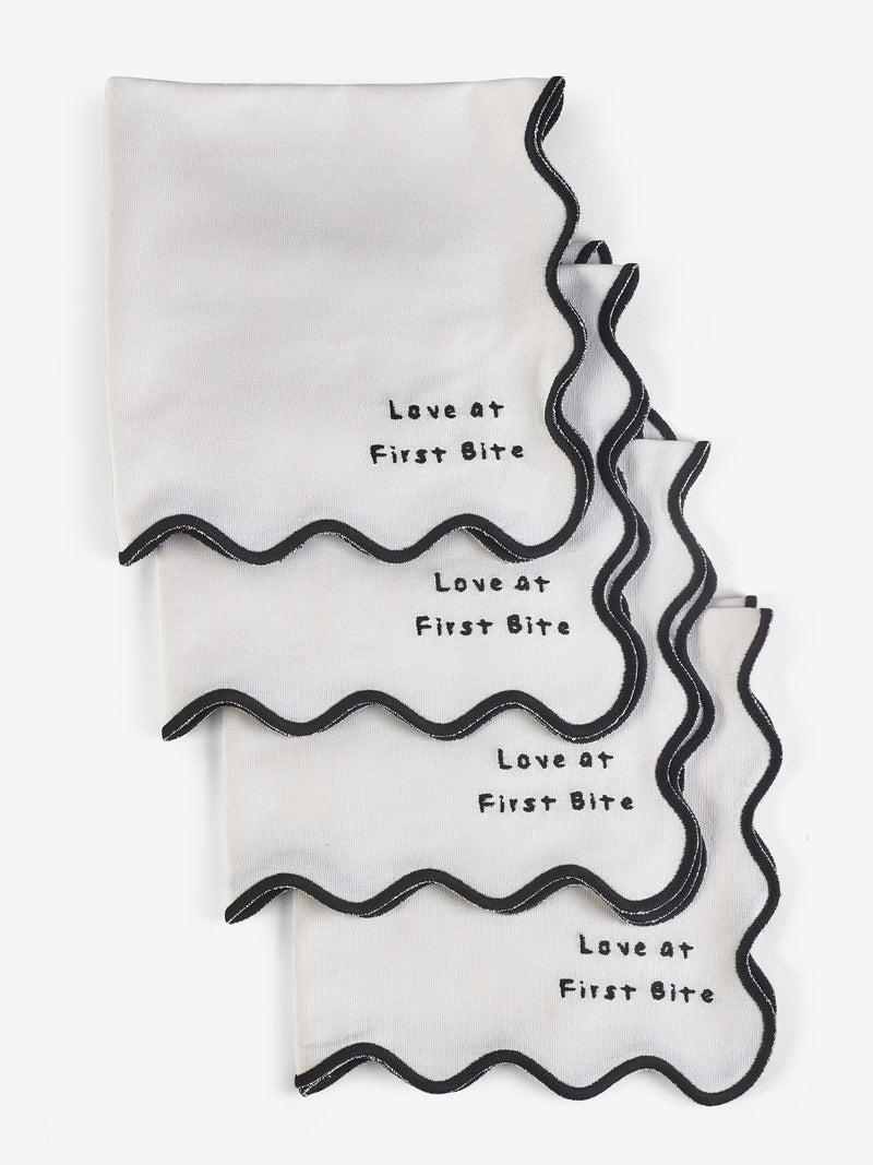 Rockett St George cotton napkins set of 4, imported from the UK