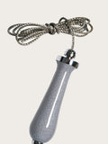 Laura Ashley Dove Grey Bertie light pull 100mm length, UK version