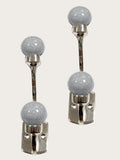 Laura Ashley Dove Grey Bertie double hooks, British product