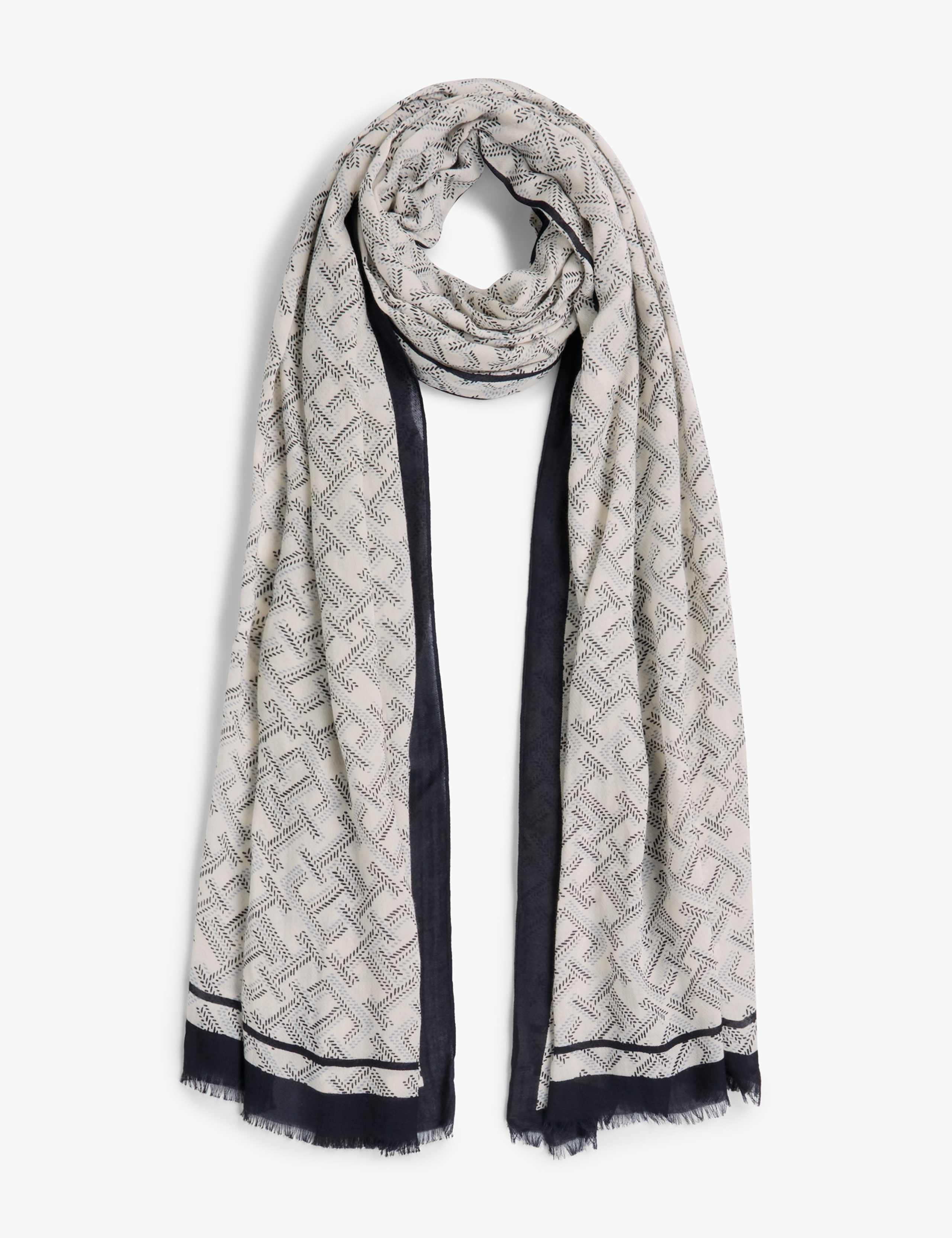 Tommy Hilfiger TH Monogram scarf (British brand)