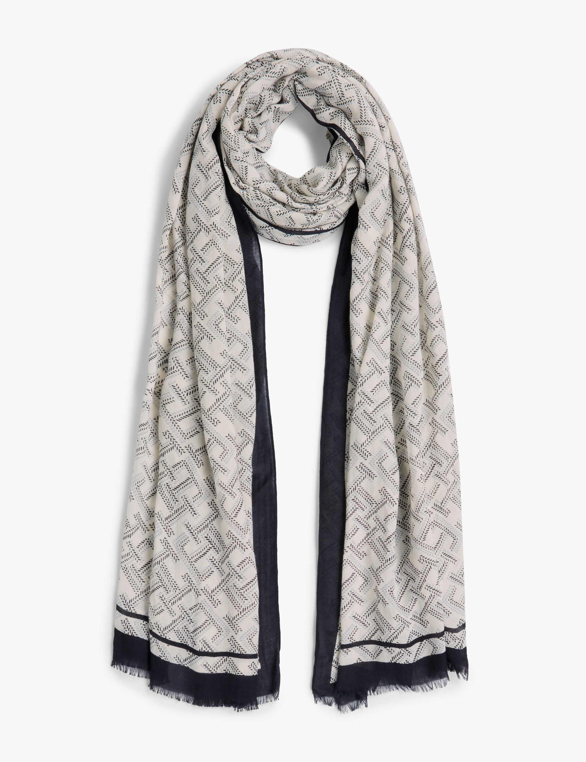 Tommy Hilfiger TH Monogram scarf (British brand)
