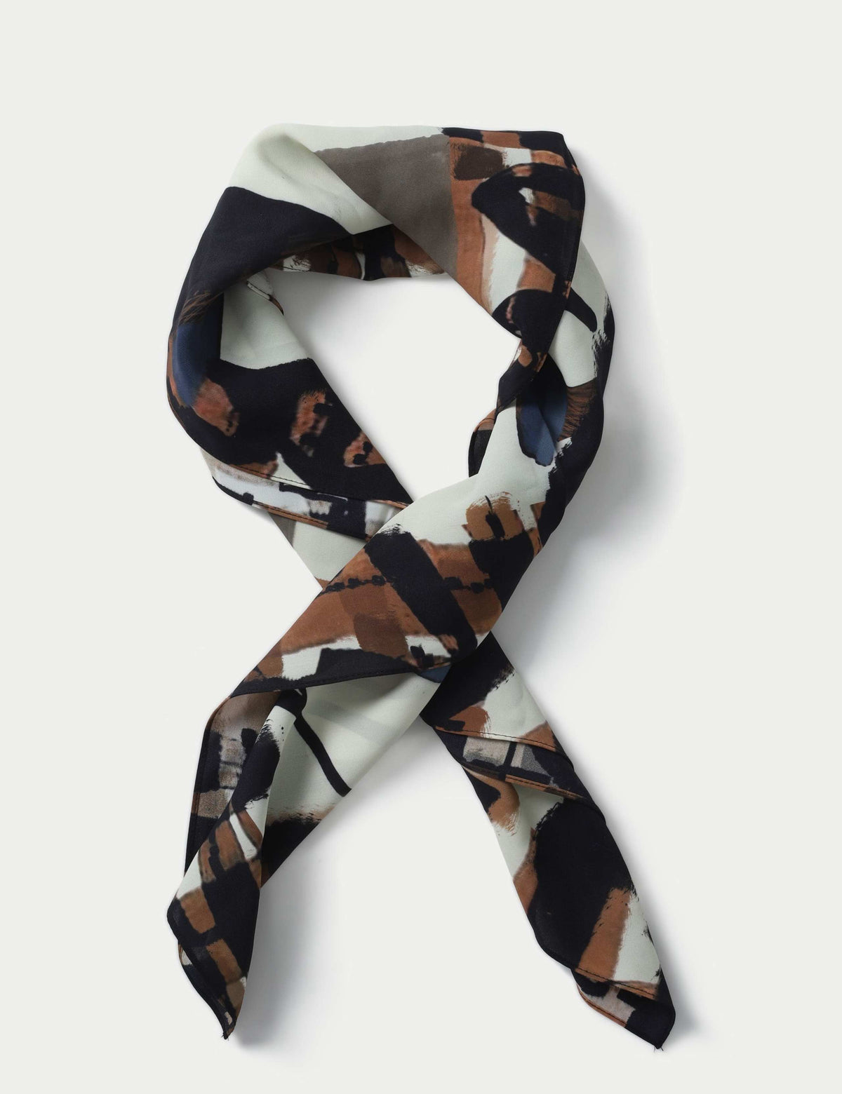 TP check and floral 100% polyester scarf, UK version