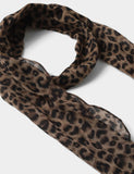 TP Leopard Skinny Scarf (British brand)