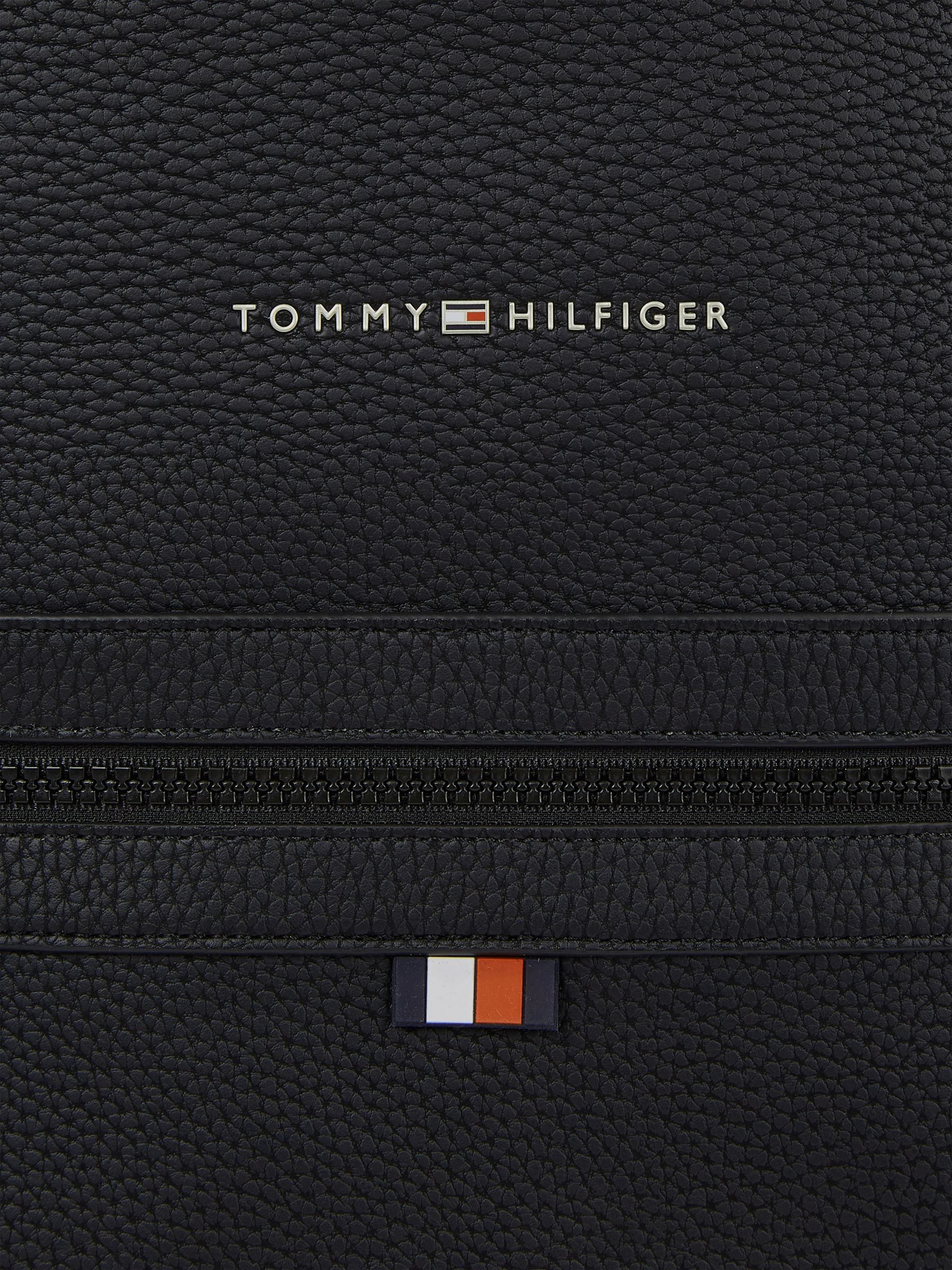 Tommy Hilfiger black essential backpack, imported from the UK