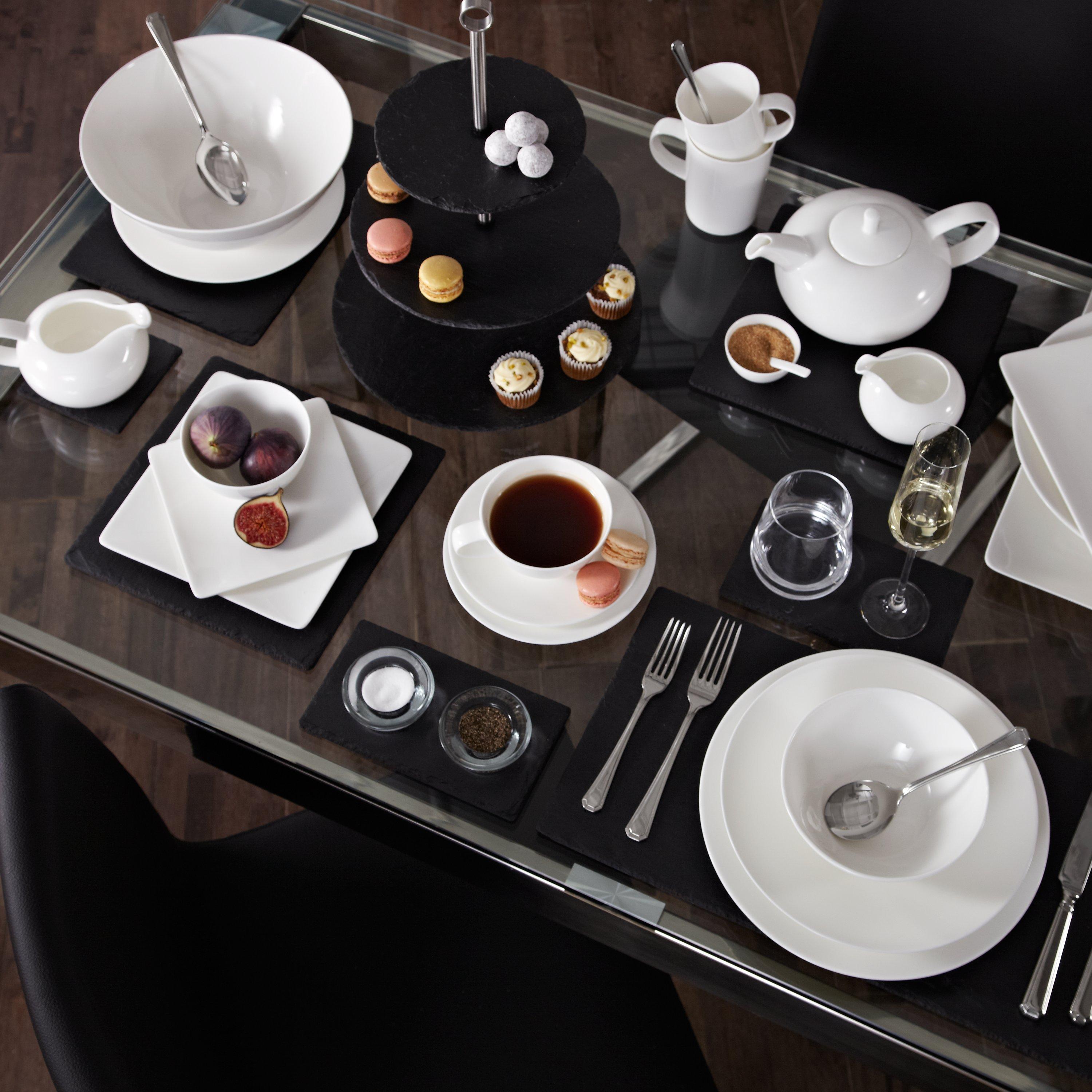 Selbrae House black slate coasters set of 4 - British product