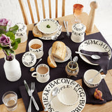 Emma Bridgewater Black Toast dinner plate 26cm - British product