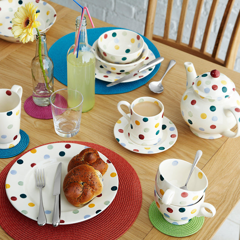 Emma Bridgewater polka dot pasta bowl 23.5cm (British brand)