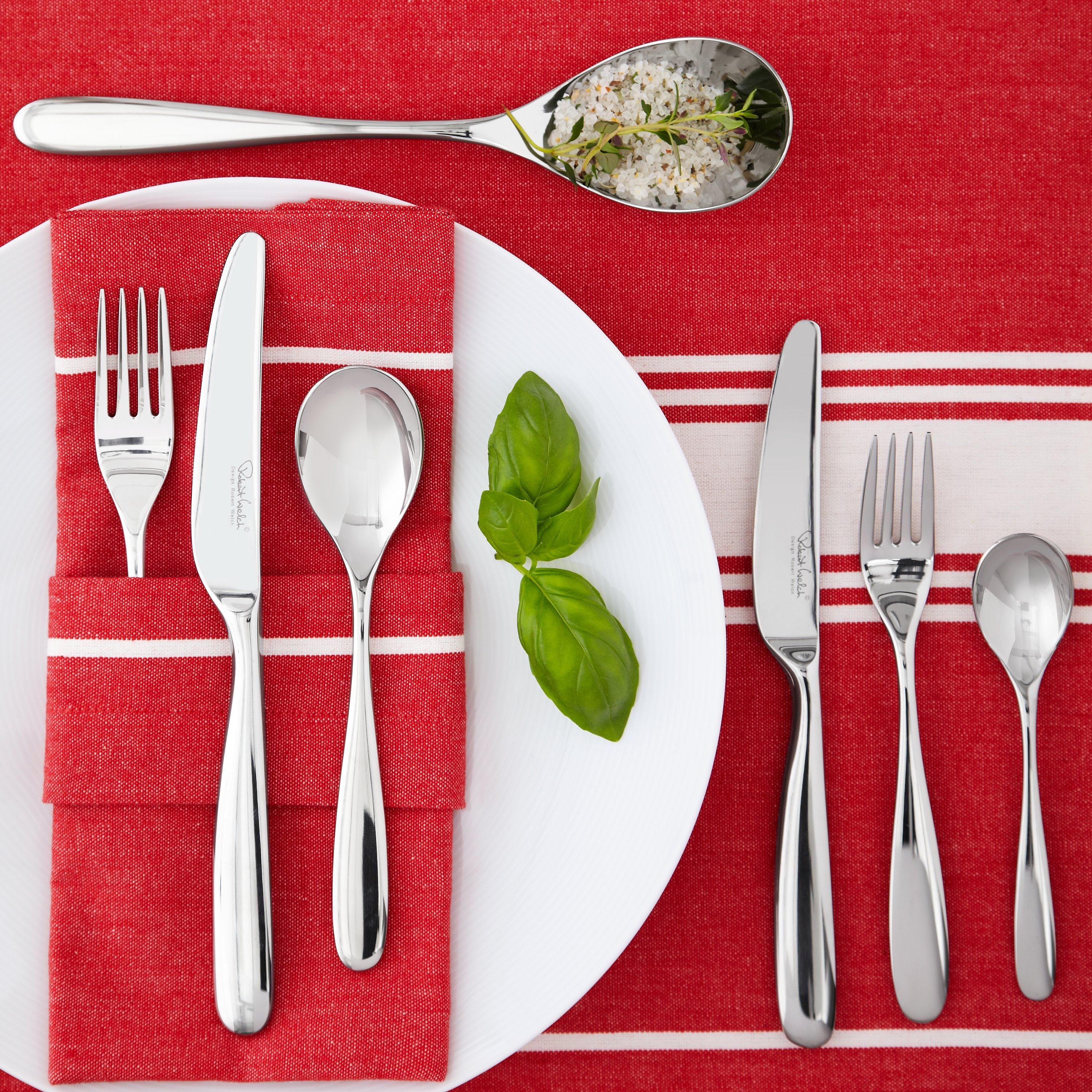 Robert Welch Stanton Bright Stainless Steel teaspoon - British product