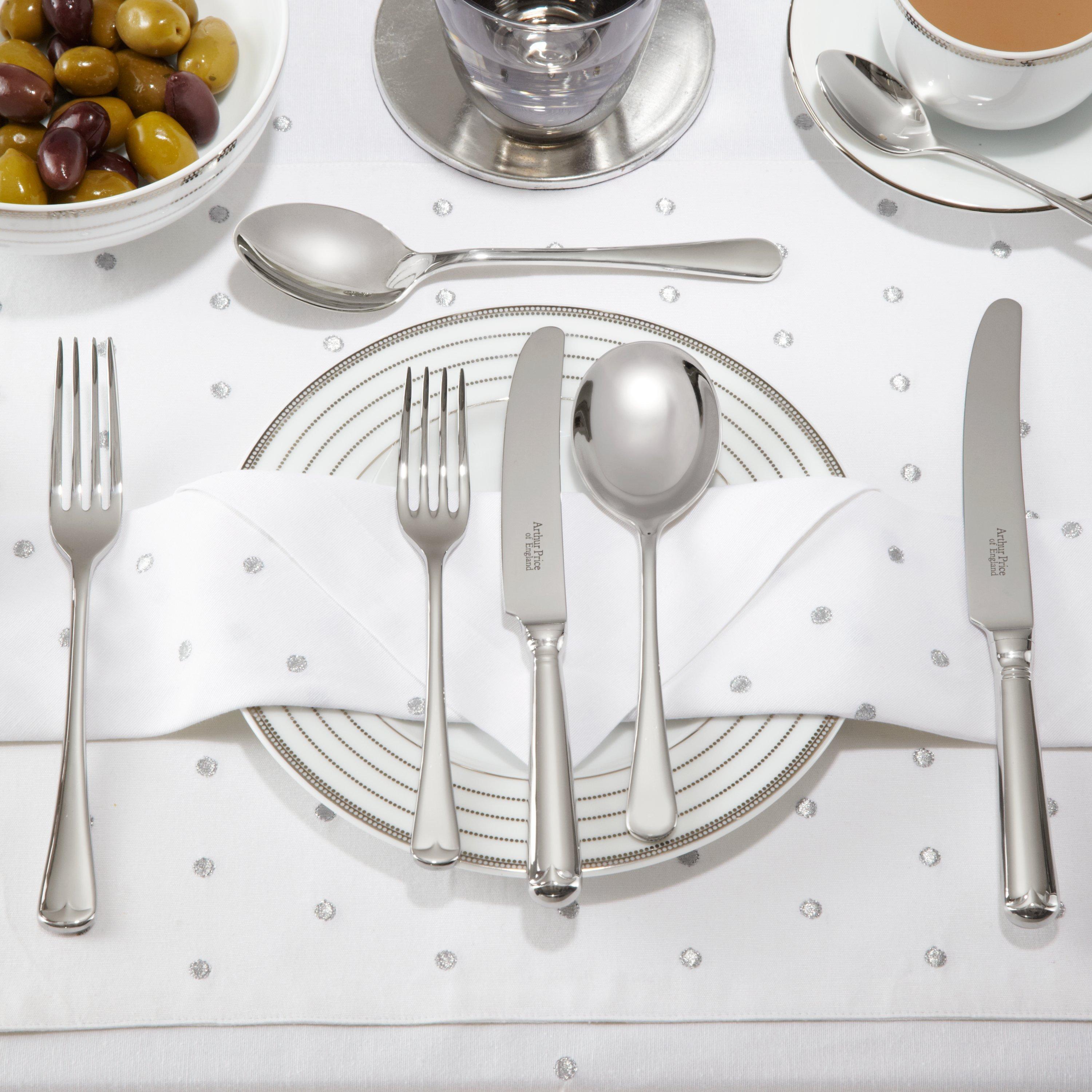Arthur Price Old English stainless steel serving spoon - British product