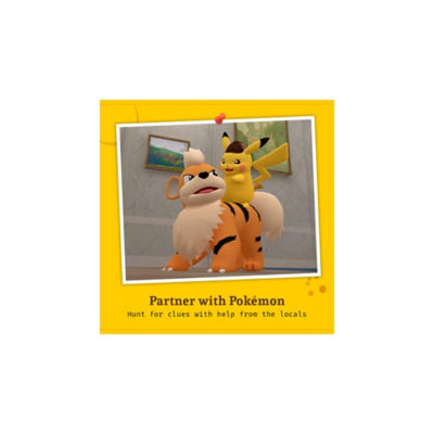 Nintendo video game Detective Pikachu Returns, imported from the UK