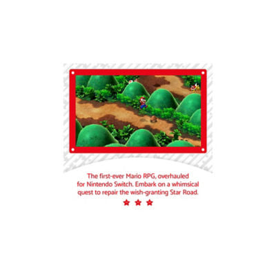 Nintendo Super Mario RPG cartridge, imported from the UK