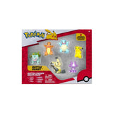Jazwares Pokémon battle figure 6 pack 2-inch figures (British brand)