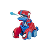 MARVEL Spidey-Rex Racer transforming vehicle dinosaur toy (British brand)