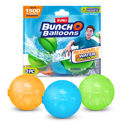 Zuru reusable water balloons 3 pack (British brand)